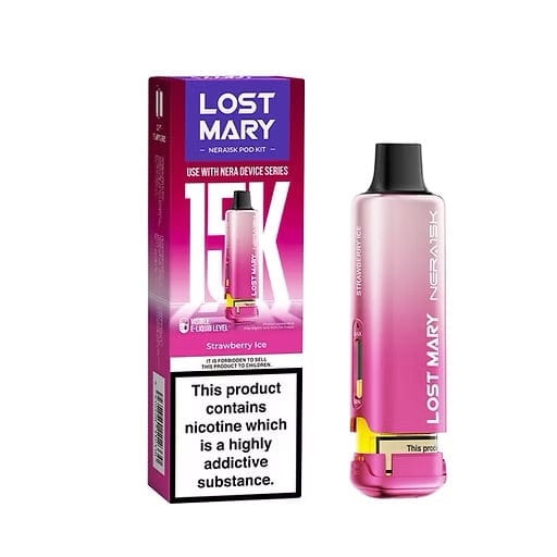 Lost Mary Nera 15K Pods Strawberry Ice