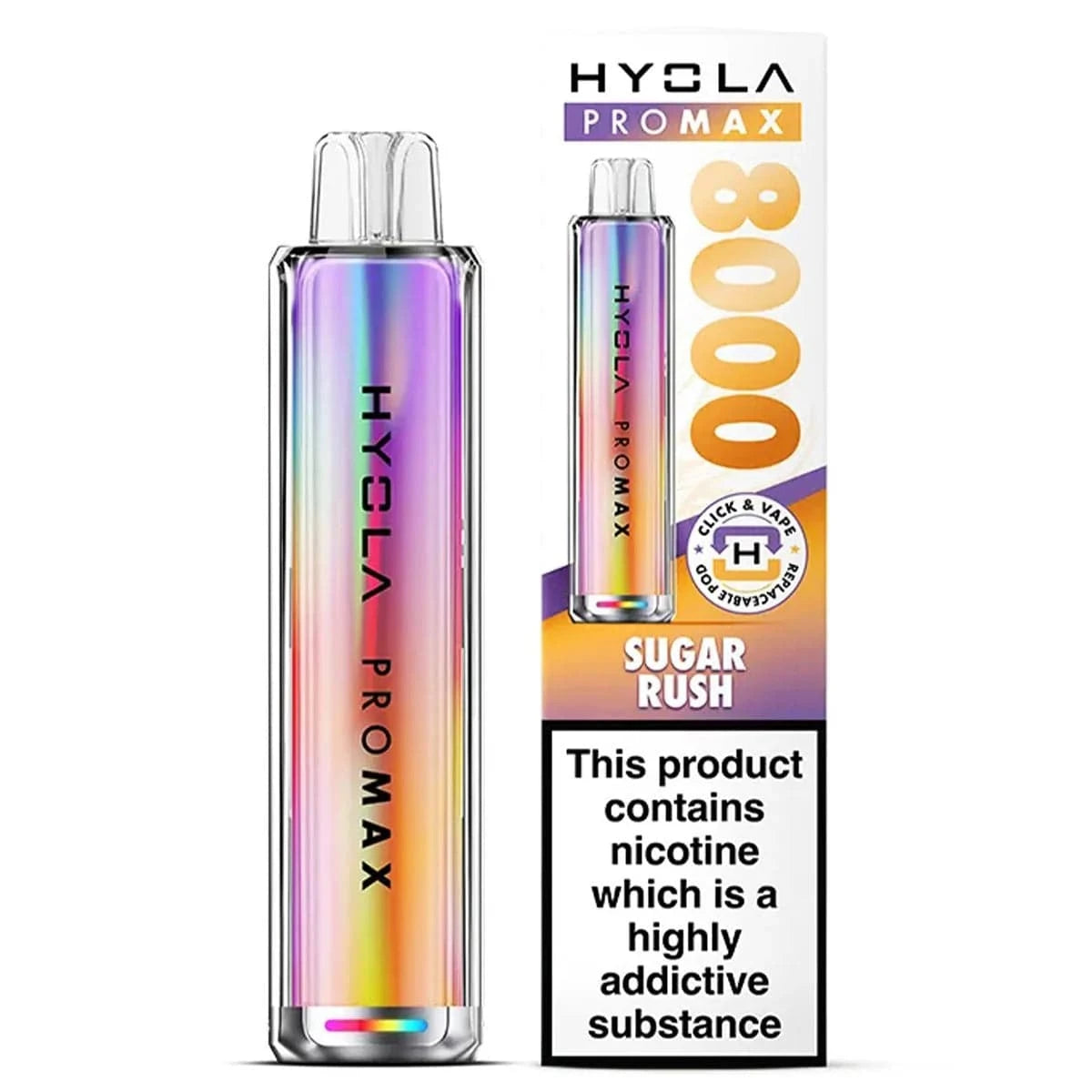 Hyola Pro Max 8000 Puffs Prefilled Pod Kit