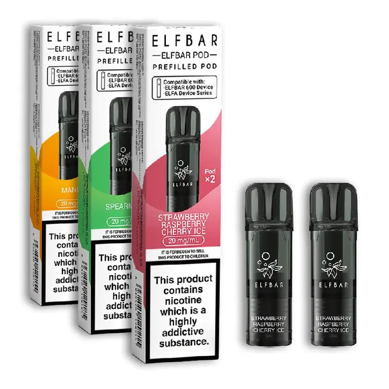 Elf Bar 600 Prefilled Vape Pods Elf Bar - Elfliq