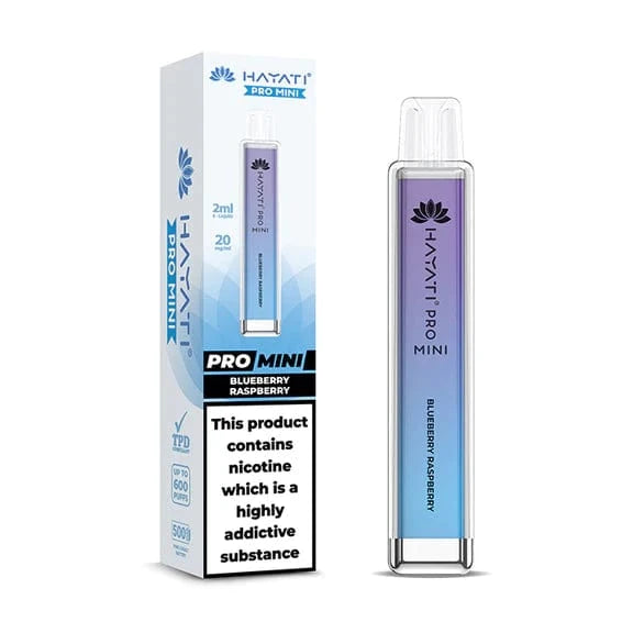Hayati Pro Mini 600 Puffs Disposable Vape 2%