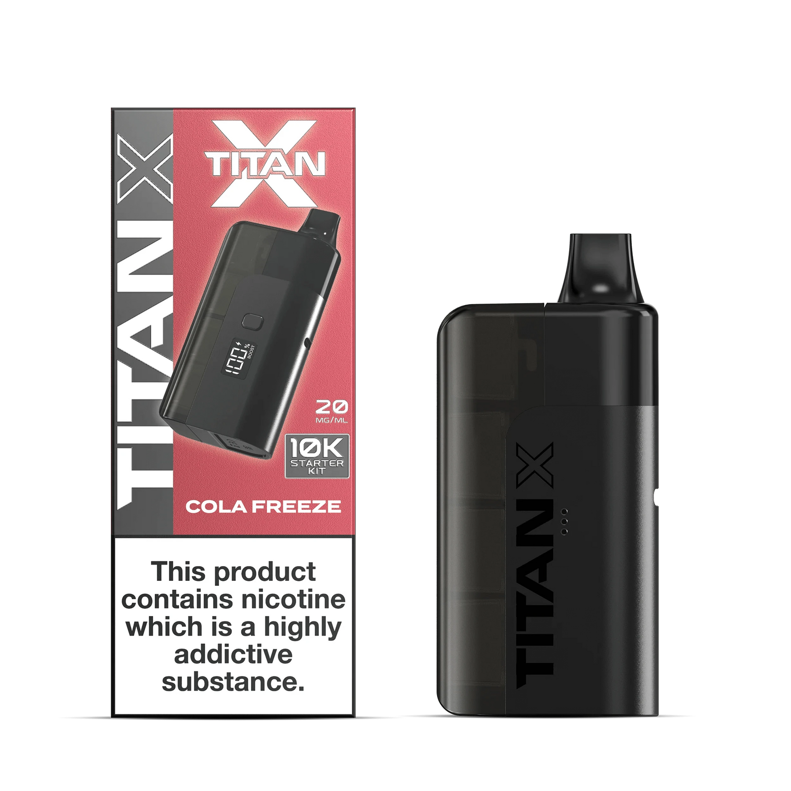Titan X 10K Prefilled Pod Kit