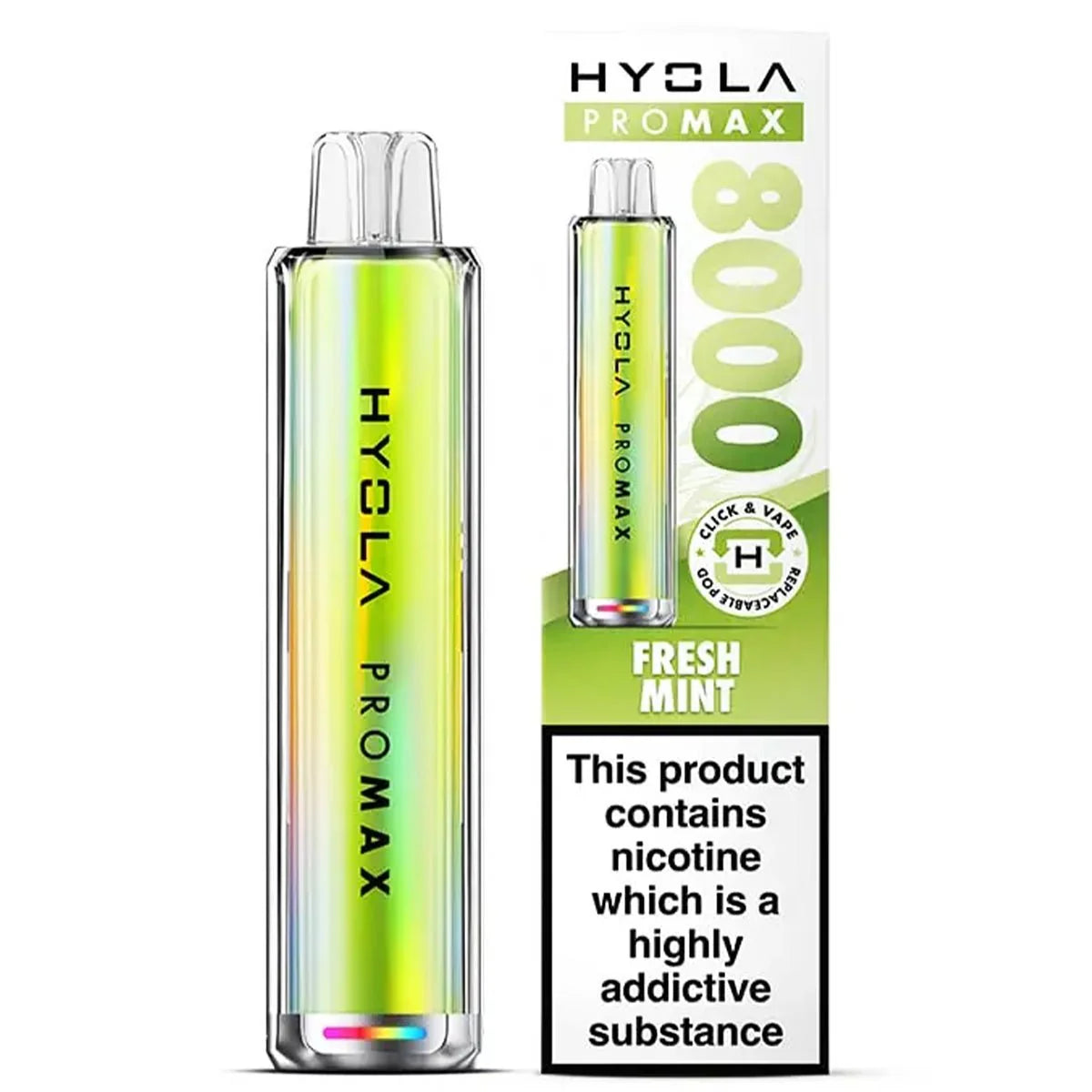 Hyola Pro Max 8000 Puffs Prefilled Pod Kit