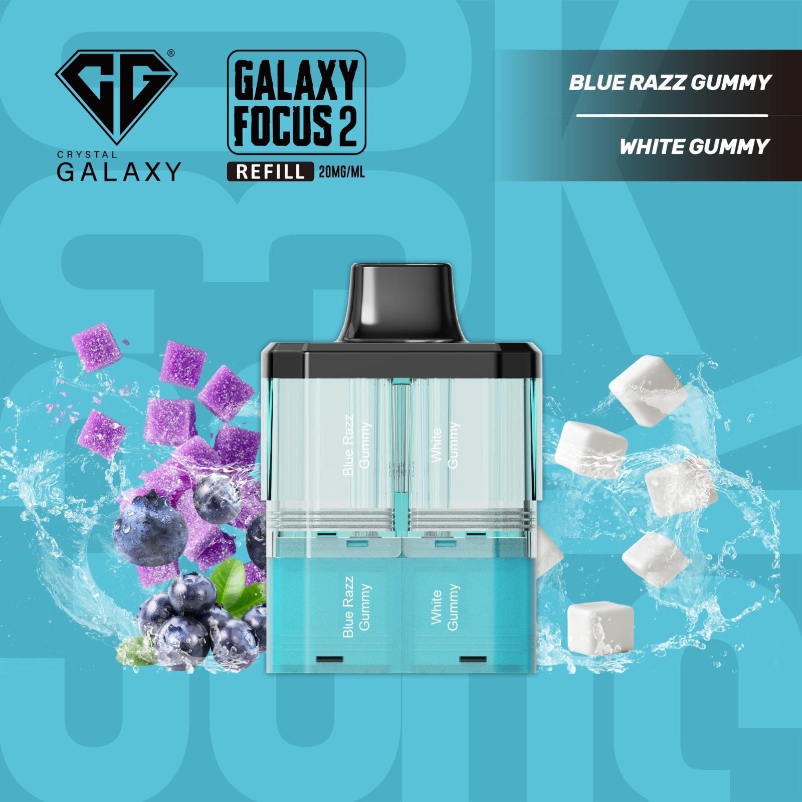 Crystal Galaxy Focus 2 30K Puffs Prefilled Replacement Pods