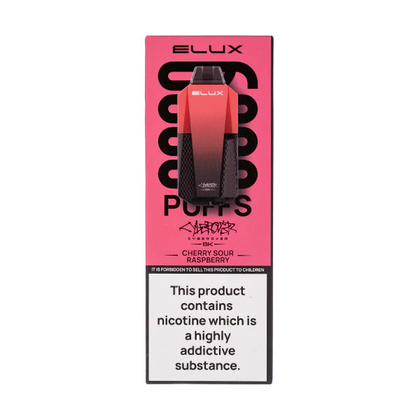 Elux Cyberover 6k Puffs Cherry our Raspberry