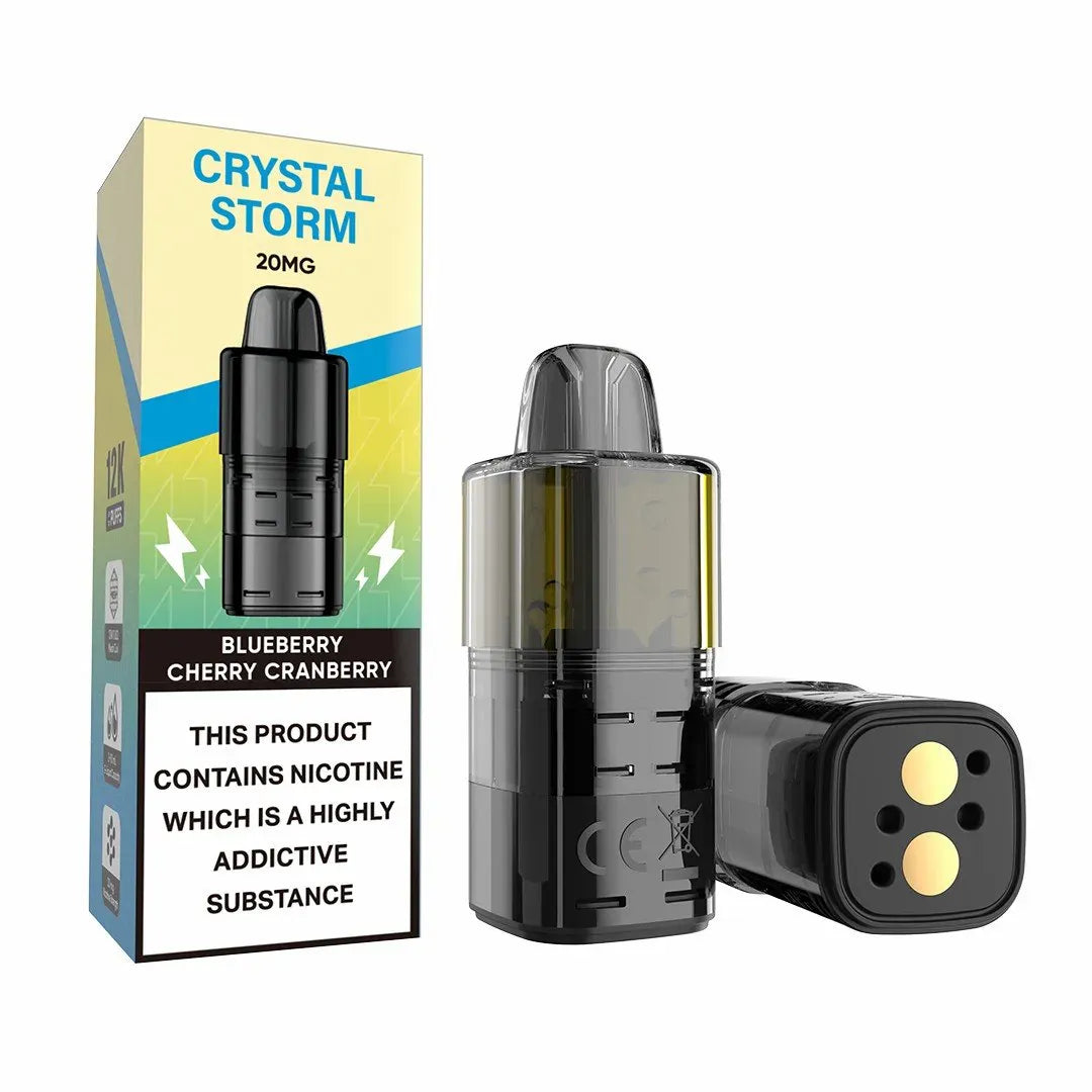 Crystal Storm 12K Puffs Prefilled Replacement Pods