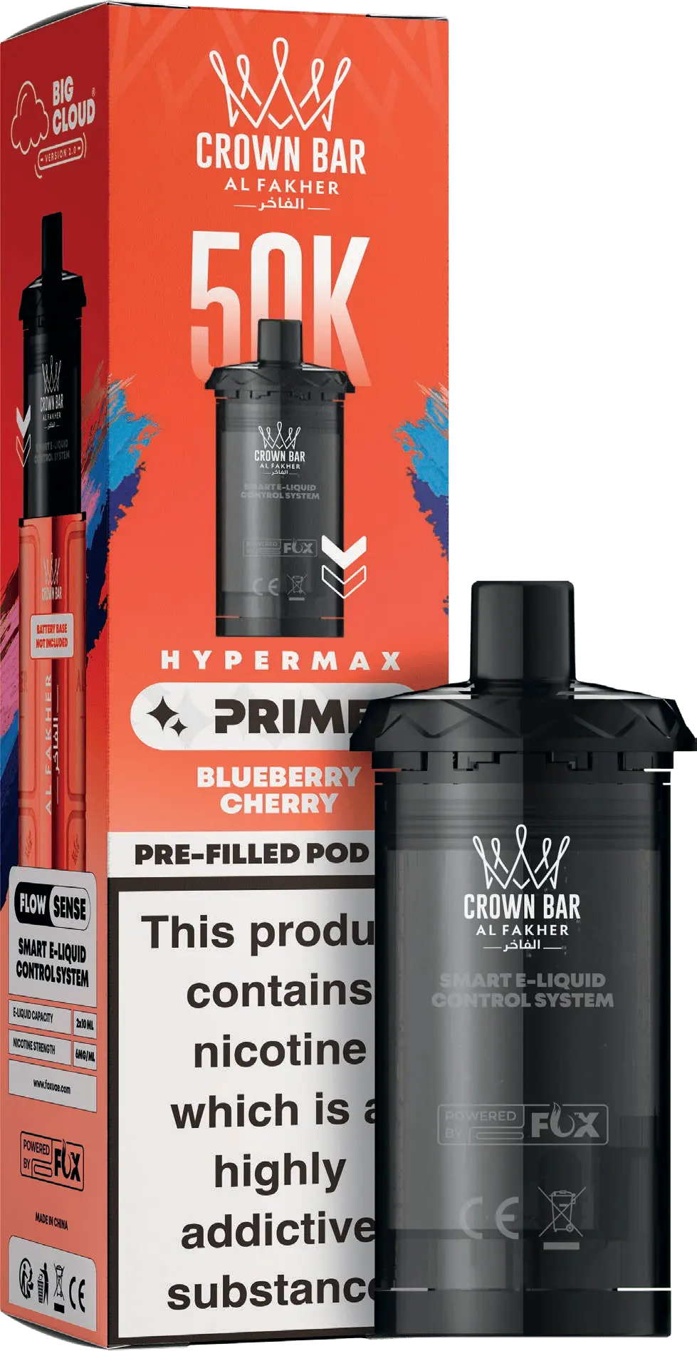 Al Fakher 50k Hypermax Prime Prefilled Pods