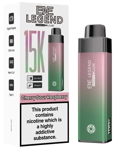 Elux Ene Legend 15K Prefilled Pod Kit Cherry-Sour-Raspberry
