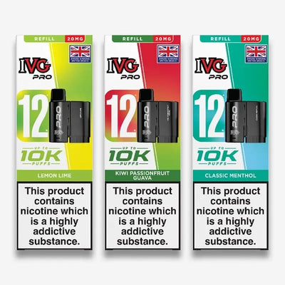 IVG Pro 12 Prefilled Pods IVG
