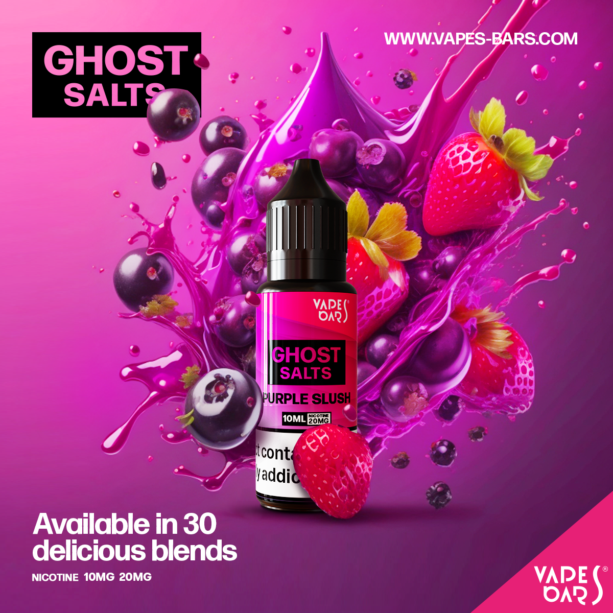 VB Ghost Salts E-Liquid 10 and 20 mg in 10ml