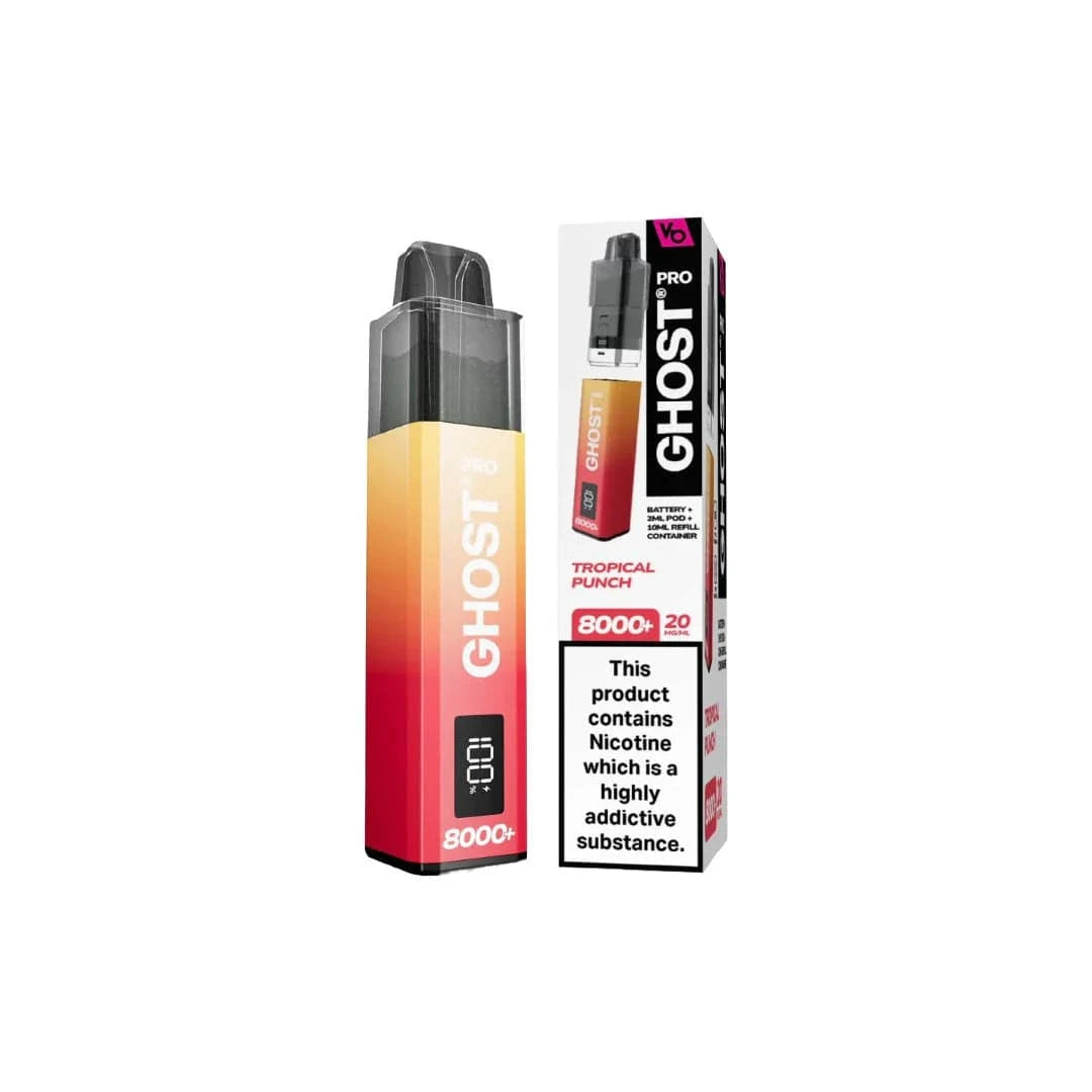 Vape Bars Ghost Pro 8000 puffs Prefilled Pod Kit