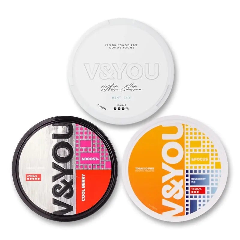 V &amp; YOU Nicotine Pouches V and You