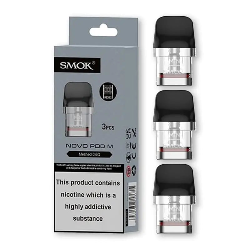 SMOK Novo M Replacement Pods (3-Pack) Smok