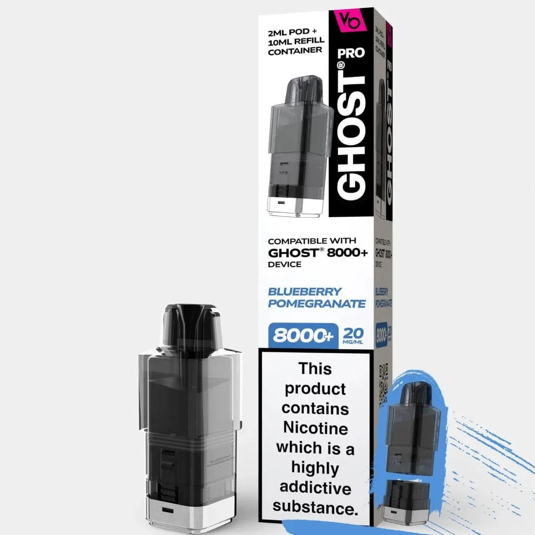 Vapes Bar Ghost Pro 8000+ Prefilled Replacement Pods