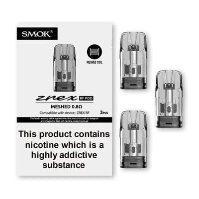 SMOK Zrex RF Replacement Pods (3-Pack) Smok