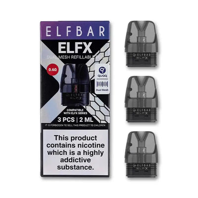 Elf Bar ELFX Replacement Pods (3-Pack) Elf Bar