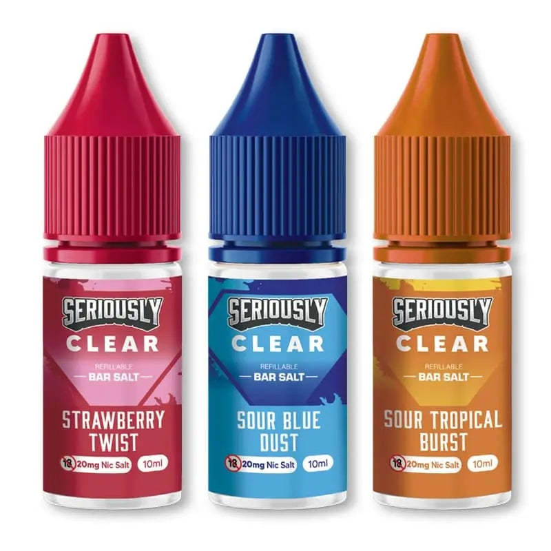 Seriously Clear Nic Salts Doozy Vape Co