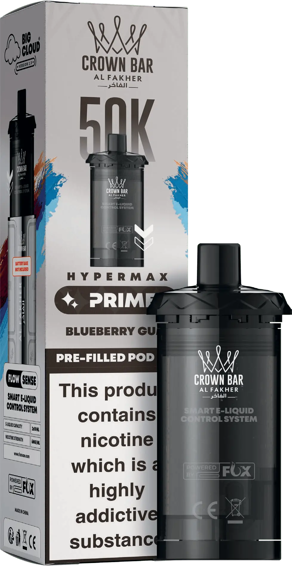 Al Fakher 50k Hypermax Prime Prefilled Pods