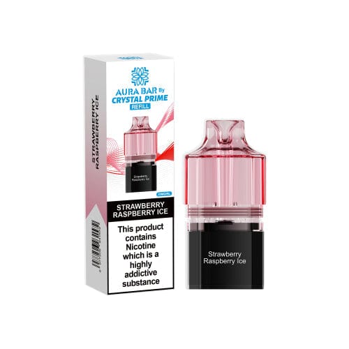 Crystal Prime Aura bar 10k Replacement Prefilled Pods