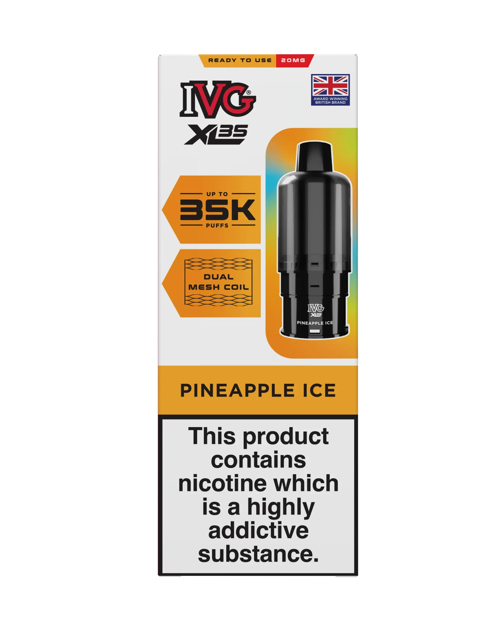 IVG XL 35K Prefilled Replacement Pods