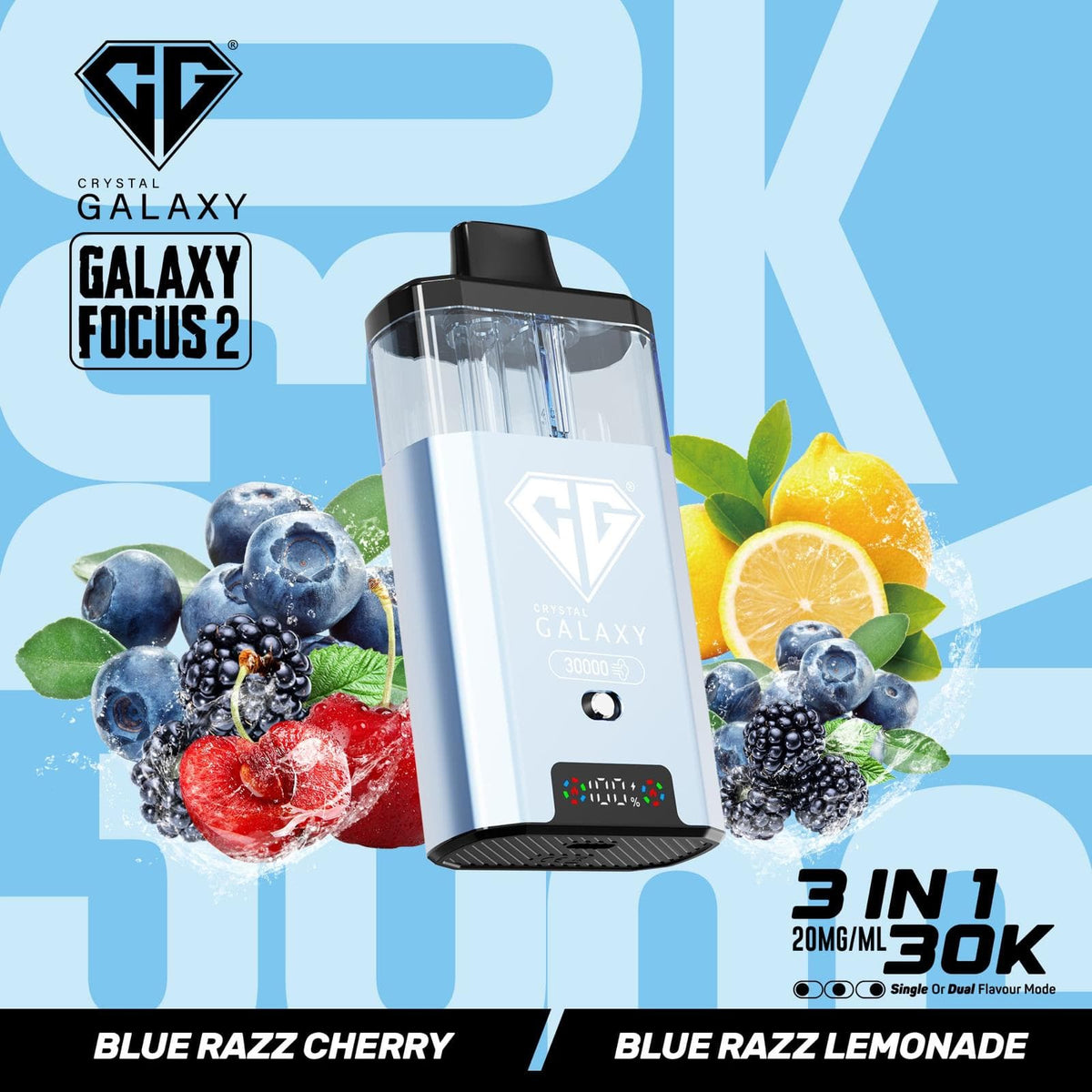 Crystal Galaxy Focus 2 30k Puffs Prefilled Vape Kit