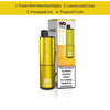 Ivg 4 in 1 2400 Puffs Yellow Edition