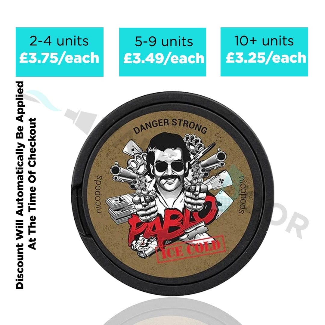 Pablo Exclusive 24MG SNUS Nicotine Pouches at Vape At Door UK