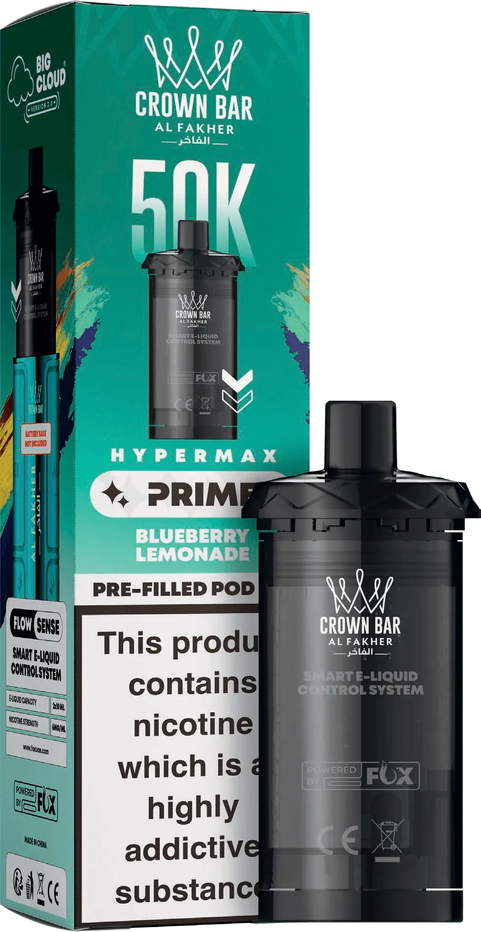 Al Fakher 50k Hypermax Prime Prefilled Pods