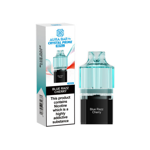 Crystal Prime Aura bar 10k Replacement Pods & Refill