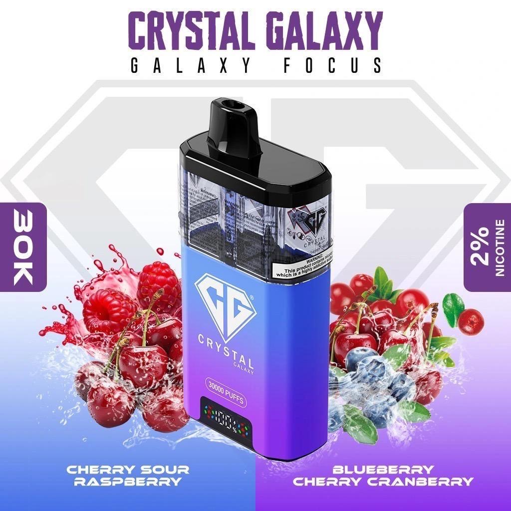 Crystal Galaxy Focus 30000 Puffs Disposable Vape