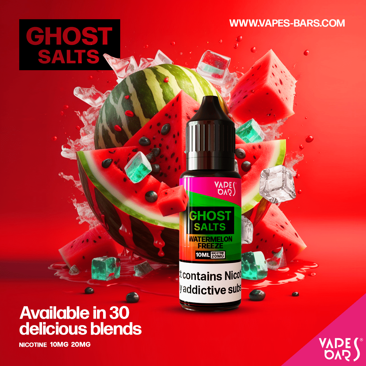 VB Ghost Salts E-Liquid 10 and 20 mg in 10ml