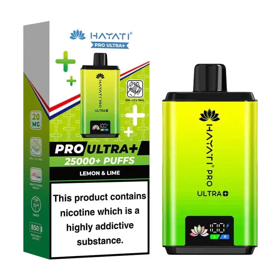 Box of 5 Hayati Pro Ultra Plus 25000 100% Authentic Vape At Door