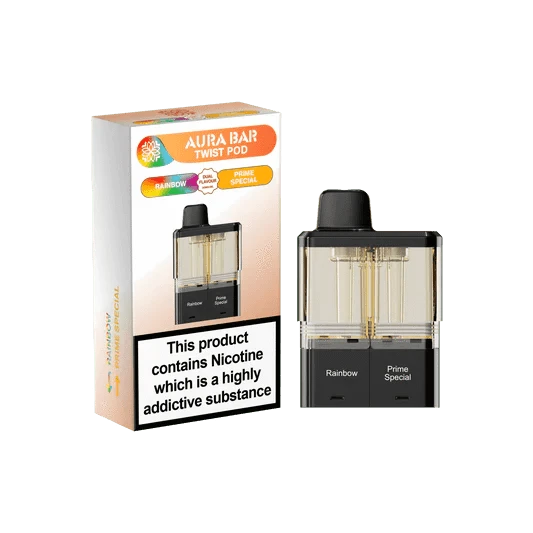 Crystal Prime Aura Bar Twist 40K Replacement Prefilled Pods