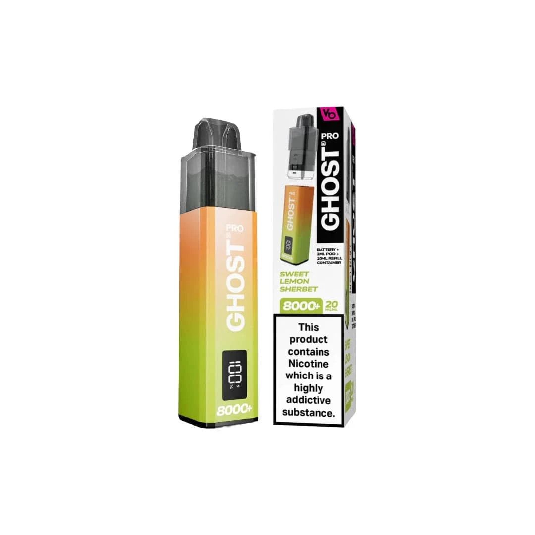 Vape Bars Ghost Pro 8000 puffs Prefilled Pod Kit