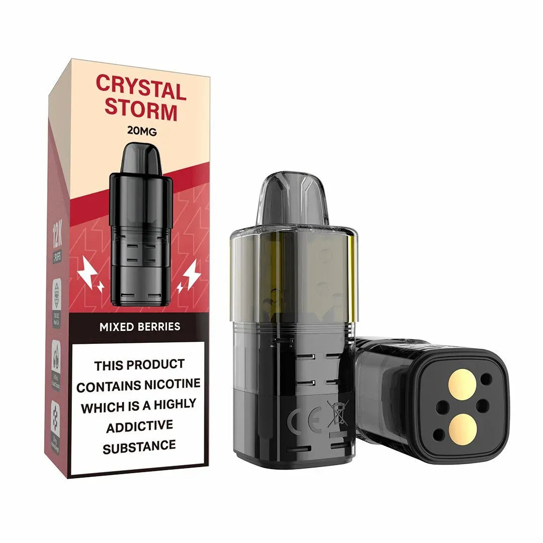 Crystal Storm 12K Puffs Prefilled Replacement Pods