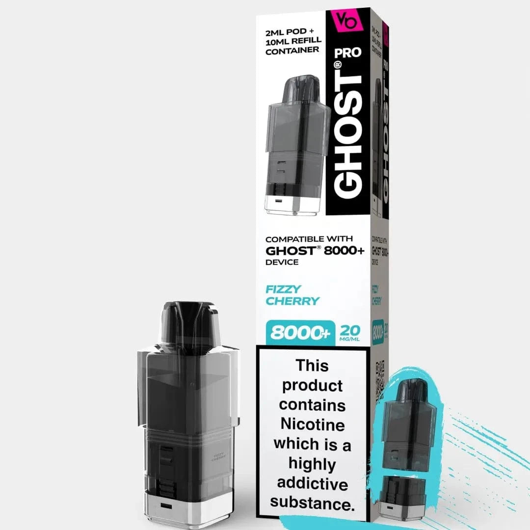 Vapes Bar Ghost Pro 8000+ Prefilled Replacement Pods