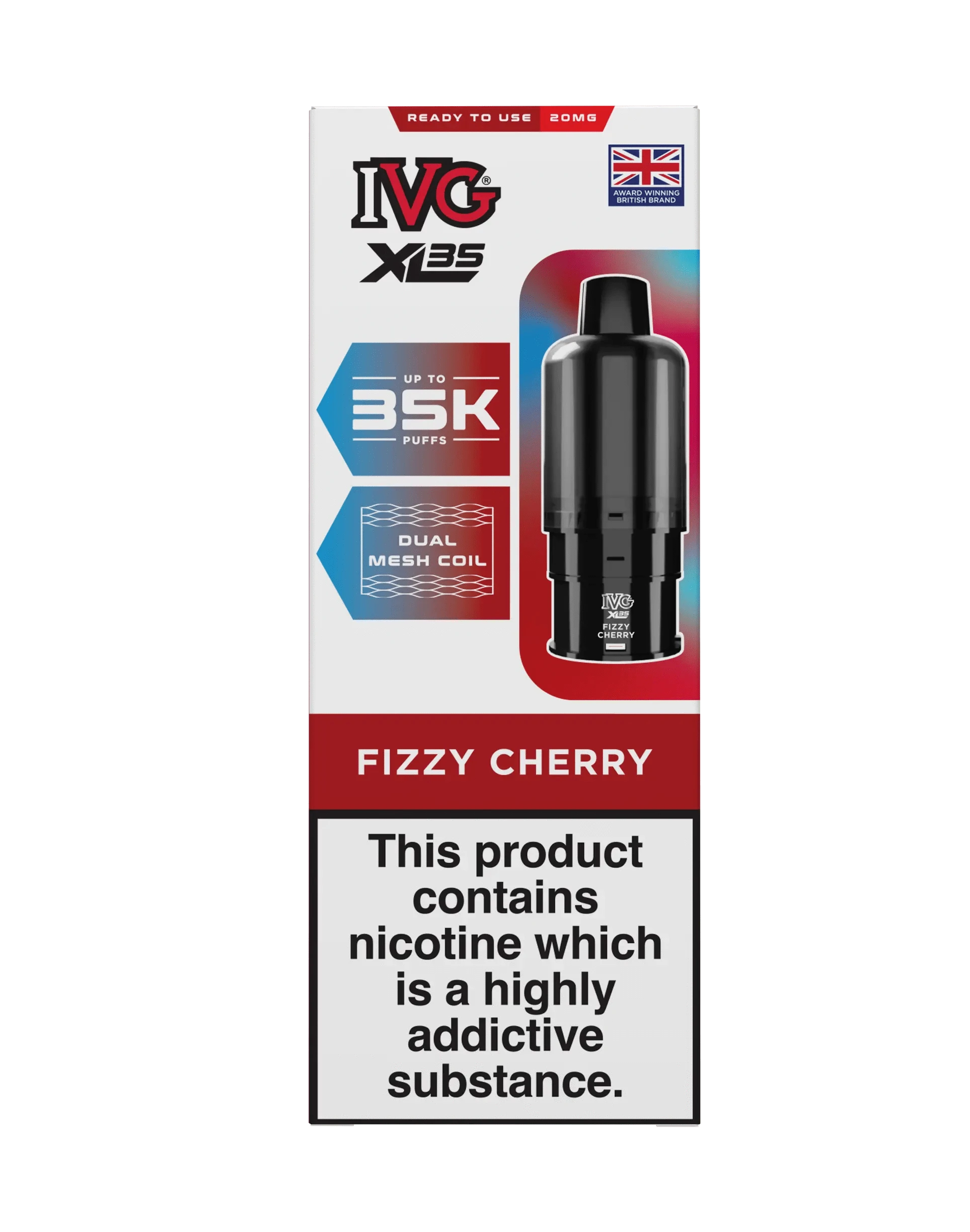 IVG XL 35K Prefilled Replacement Pods