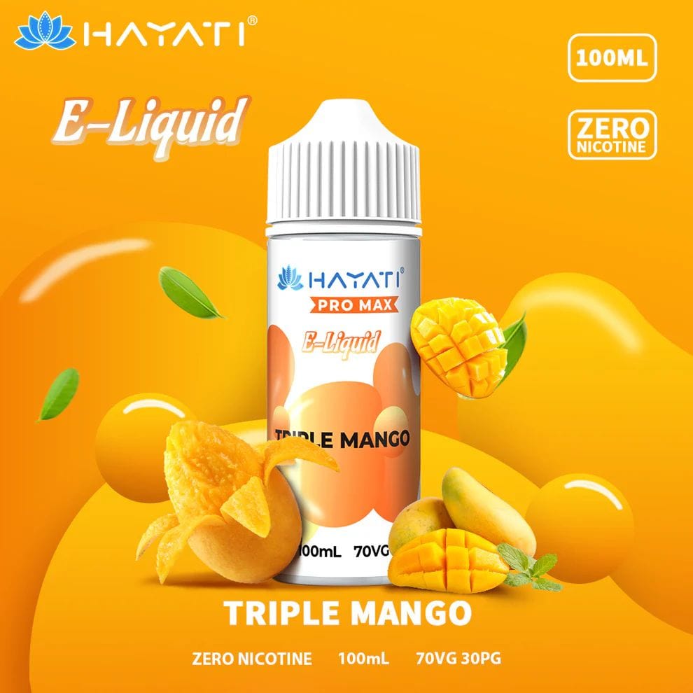Hayati Pro Max 100ml Shortfill E-Liquid 0mg