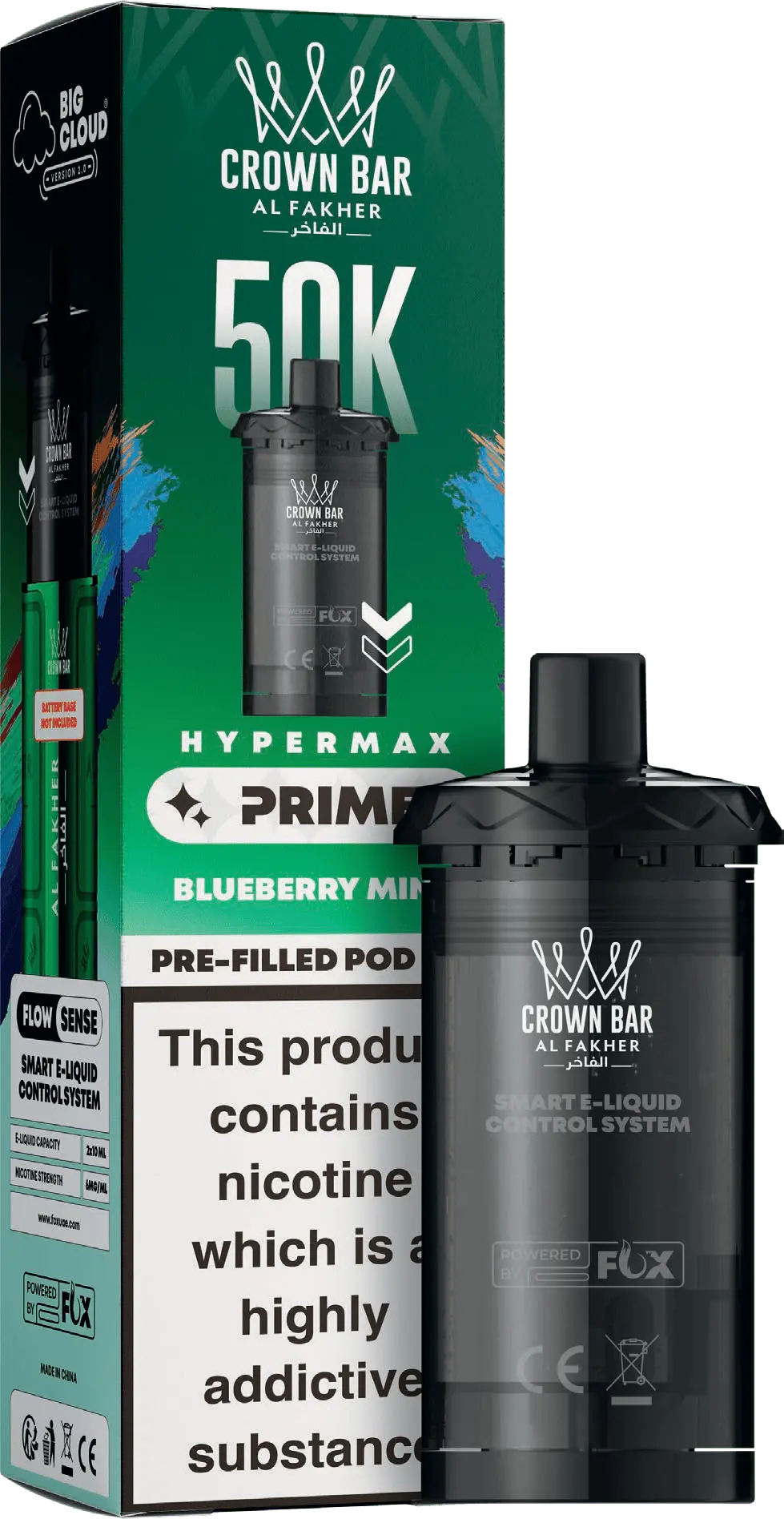 Al Fakher 50k Hypermax Prime Prefilled Pods