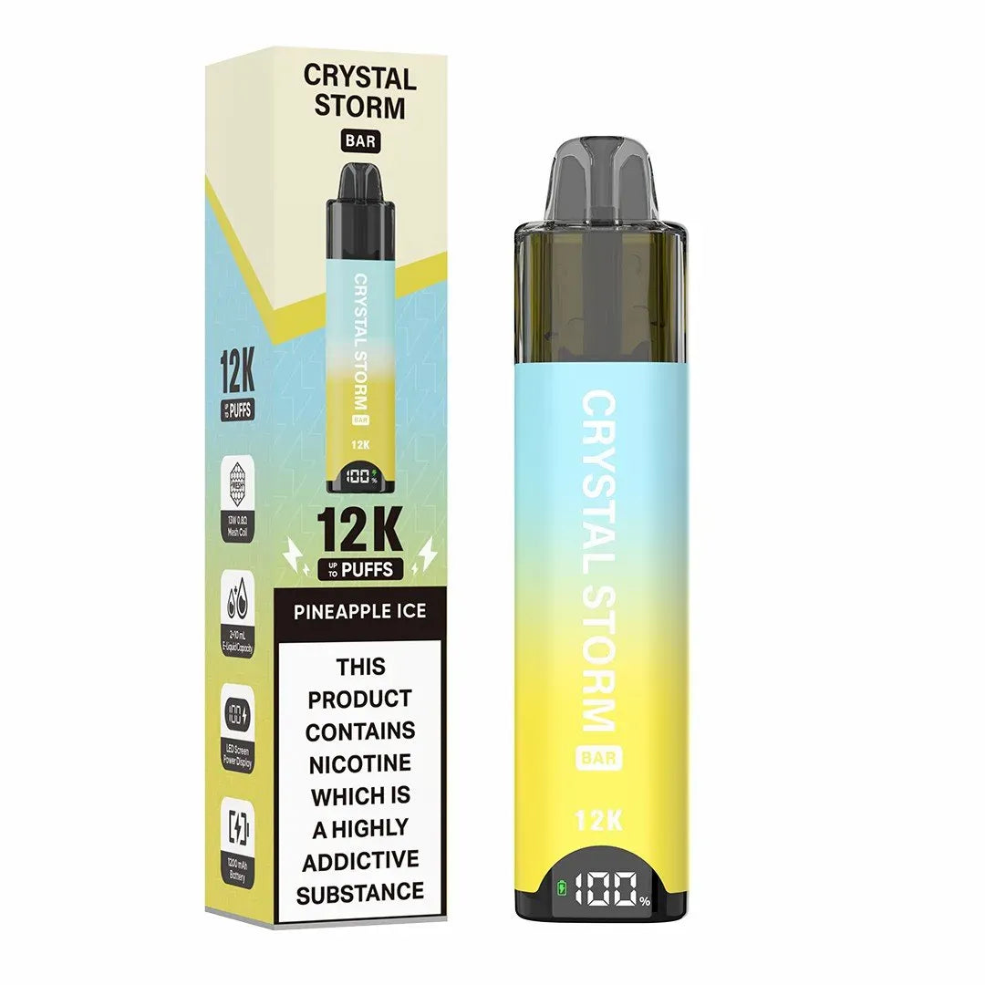 Crystal Storm Bar 12K Puffs Prefilled Pod Kit
