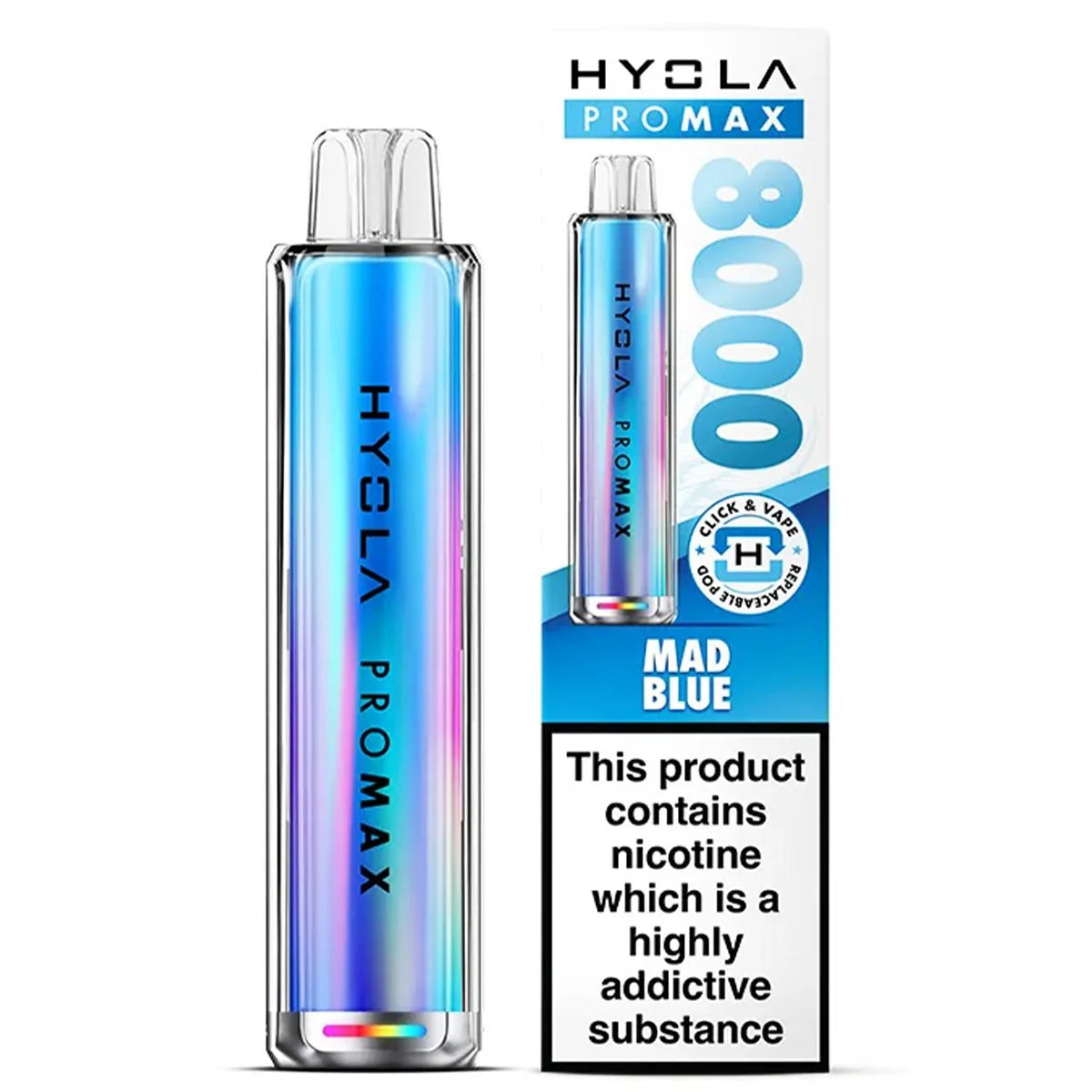 Hyola Pro Max 8000 Puffs Prefilled Pod Kit