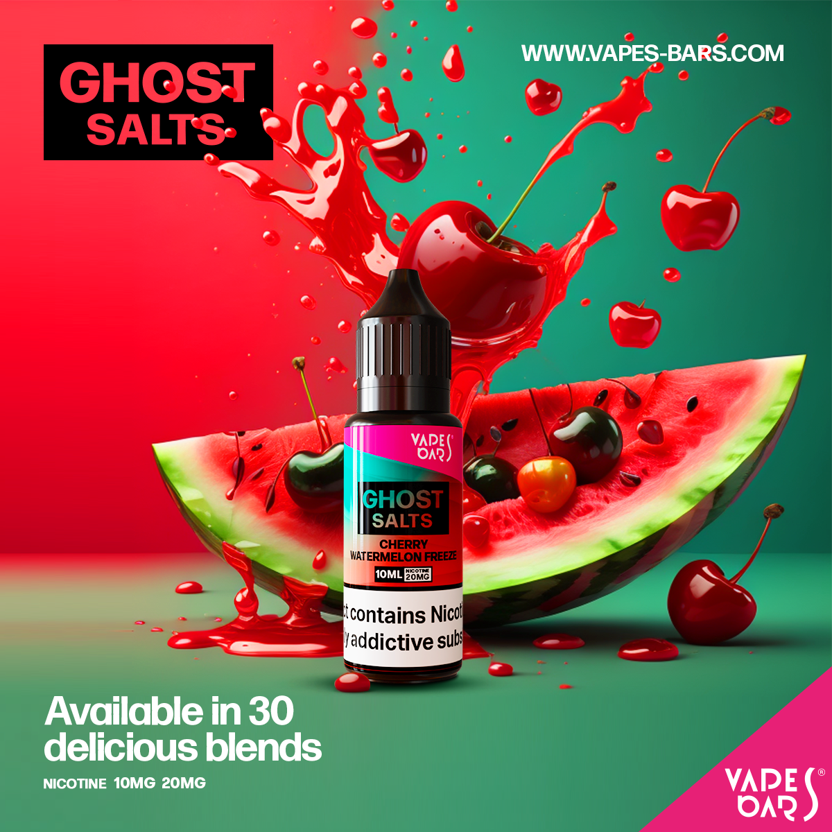 VB Ghost Salts E-Liquid 10 and 20 mg in 10ml