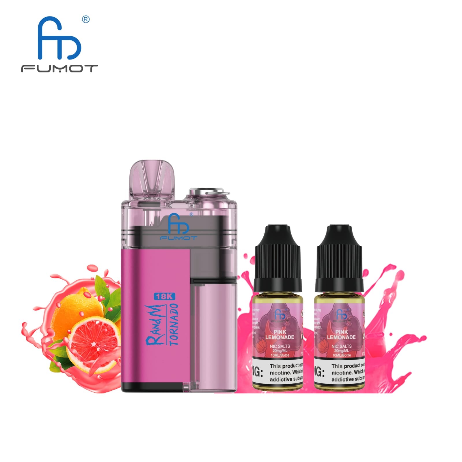 Fumot RandM 18000 Pink Lemonade 