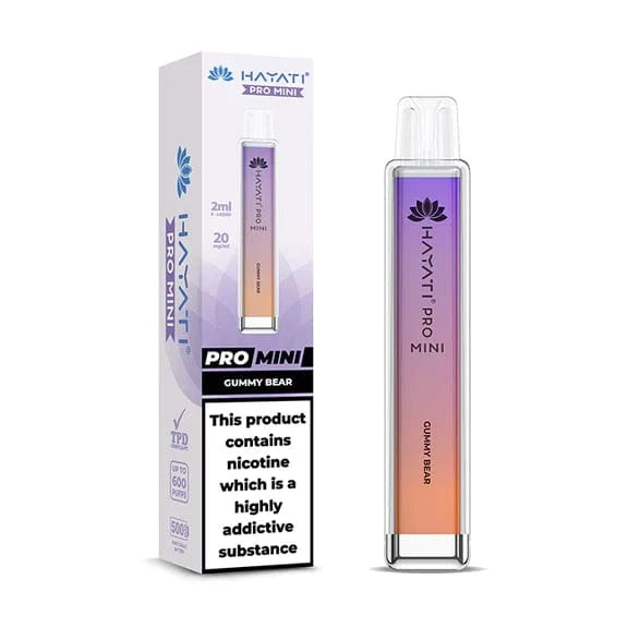 Hayati Pro Mini 600 Puffs Disposable Vape 2%