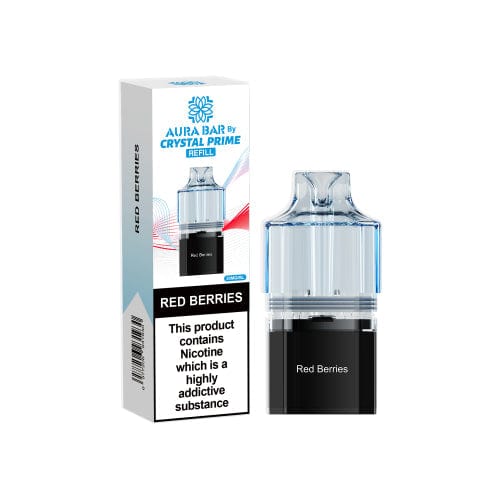 Crystal Prime Aura bar 10k Replacement Prefilled Pods
