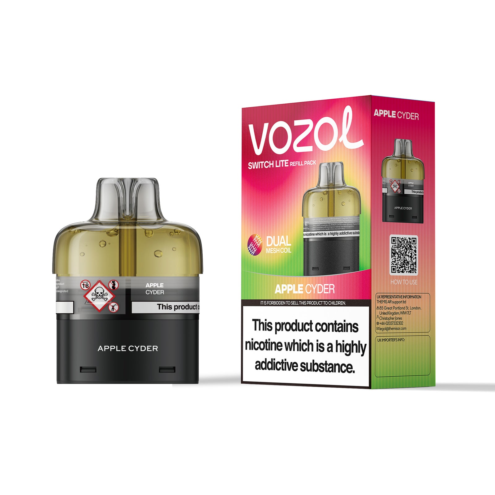 Vozol Switch Lite Prefilled Replacement Pods