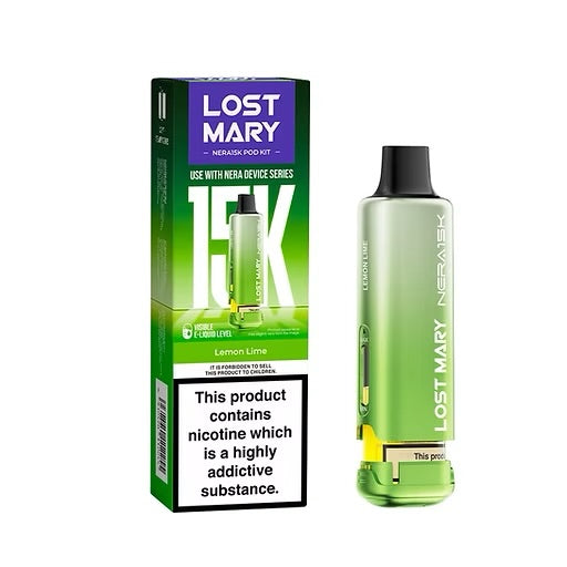 Lost Mary nera 15k pods compatible with lost mary nera 30k device