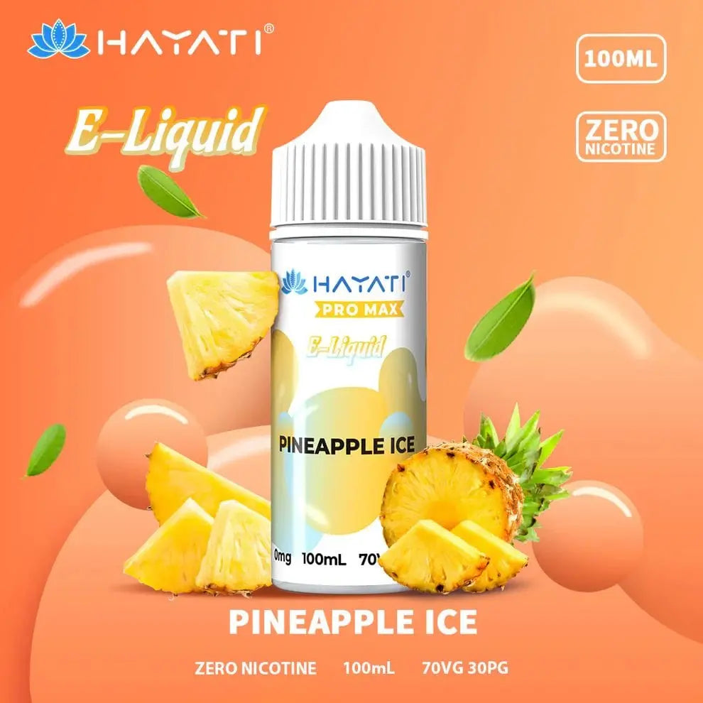 Hayati Pro Max E-liquid 100ml 0mg for 5.75 Only Hayati Pro Max E-liquid 100ml 0mg for 5.75 Only