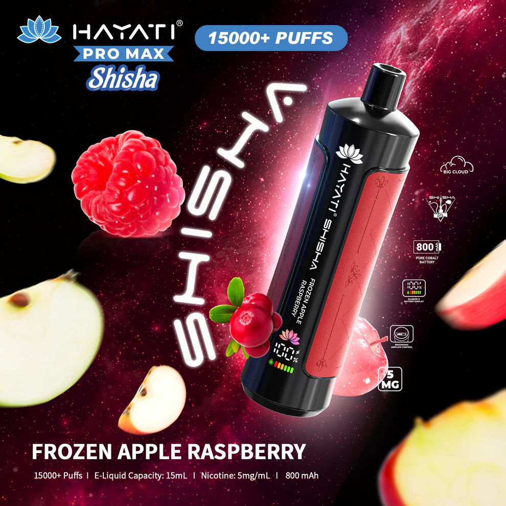 Hayati Pro Max Shisha Frozen Apple