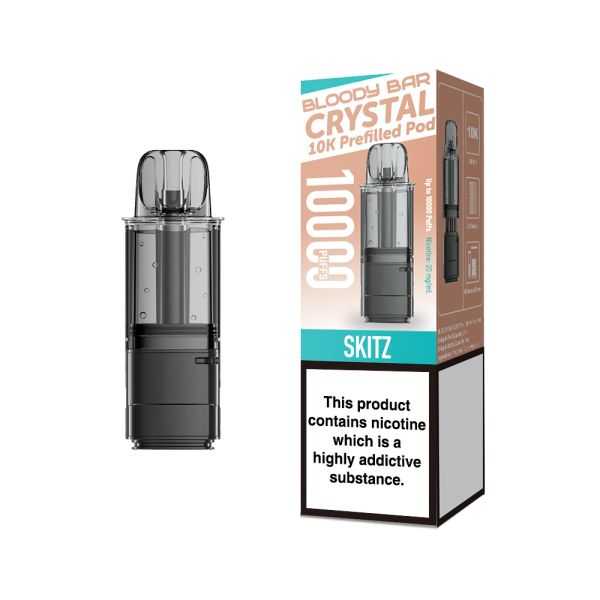 Bloody Bar Crystal 10k Replacement Prefilled Pods