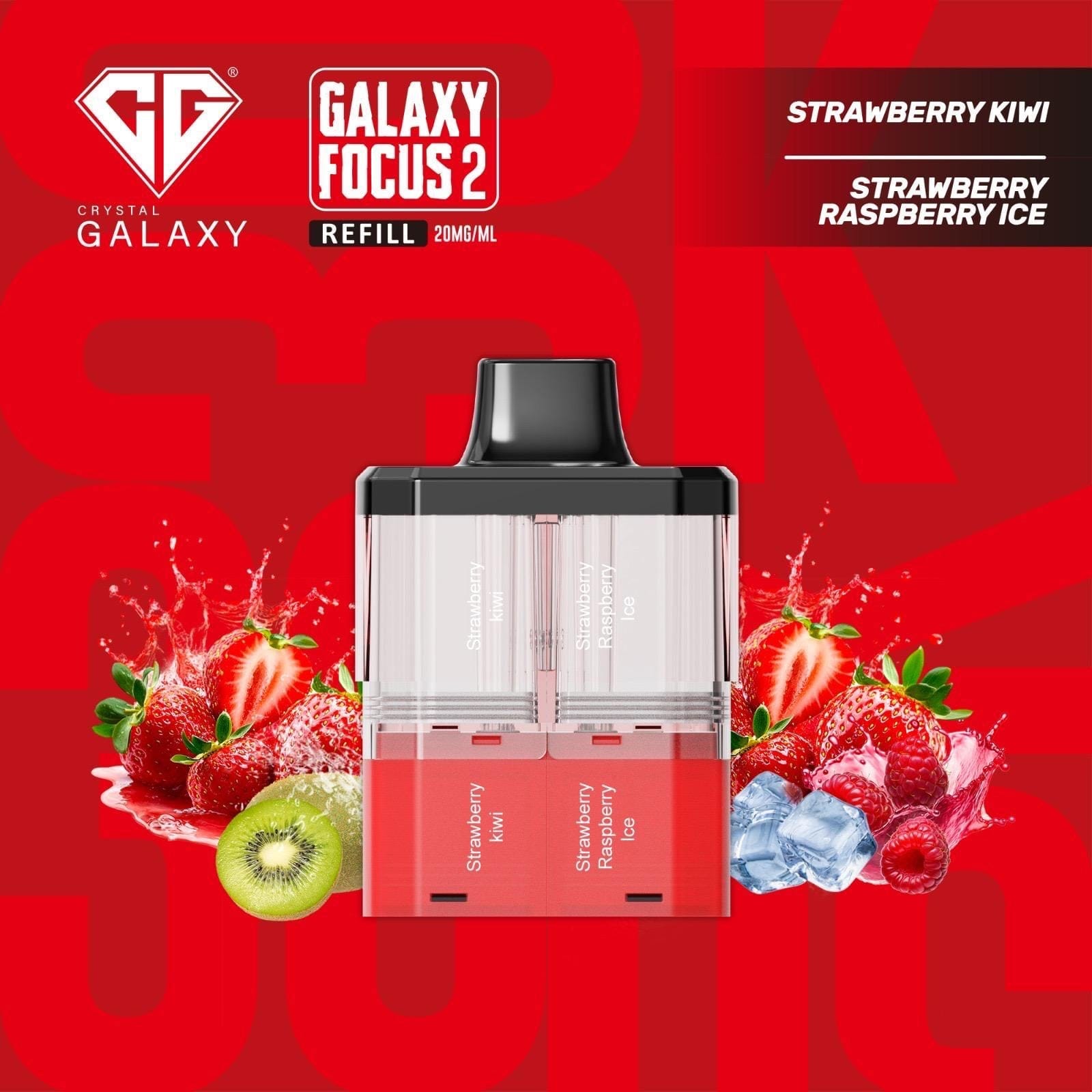 Crystal Galaxy Focus 2 30K Puffs Prefilled Replacement Pods